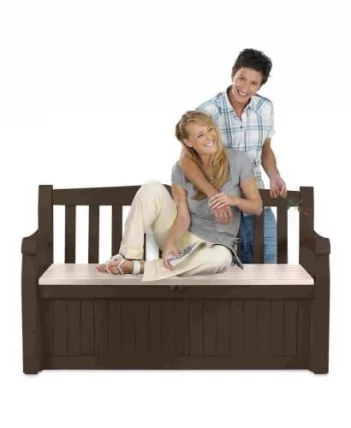 Скамейка EDEN GARDEN BENCH 265 L Коричневый/Бежевый_3