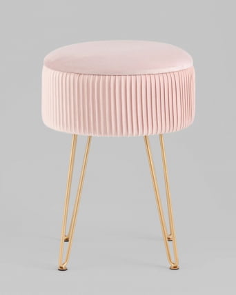 Пуф-столик Астор светло-розовый_1