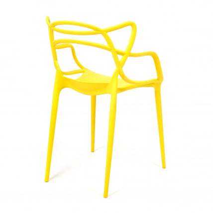 Стул Кат Чаир (мод. 028) пластик, 53 кс 59 кс 82,5 см, желтый (Иеллов И-01) / Cat Chair (mod. x x (Yellow Y-01)_2