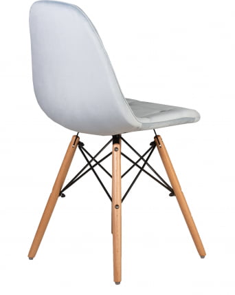 Стул обеденный DOBRIN BENNET Пудрово-голубой велюр HLR-15_3