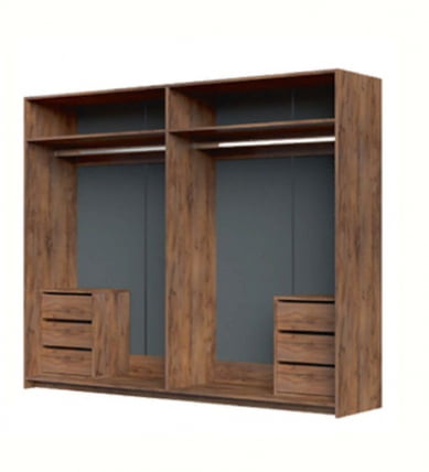 Бокс 3 ящика к шкафу-купе Куба 10 Таксус_1