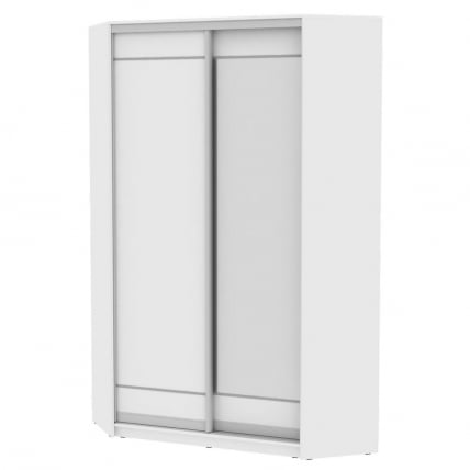 Шкаф-купе ЙА-230х1250-2(Белый-Д1Д2) / YA-230х1250-2(Белый-D1D2)_0