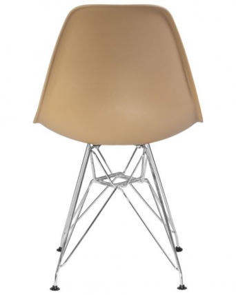 Стул обеденный ДОБРИН ДСР (ножки хром, цвет бежевый (ГР-03)) 4 шт / DOBRIN DSR (GR-03))_6