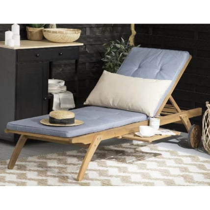 Шезлонг-лежак A37C Grey-Blue_0