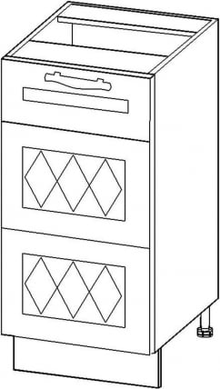 Стол с тремя ящиками Тиффани 19.59_3