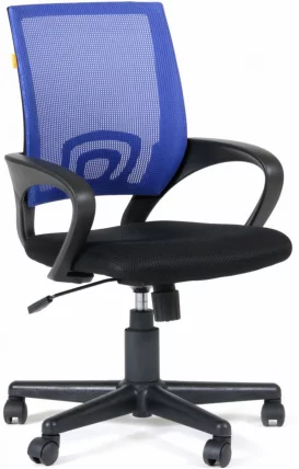 Кресло EChair-304 TC Net 329254 Черно-синее_1