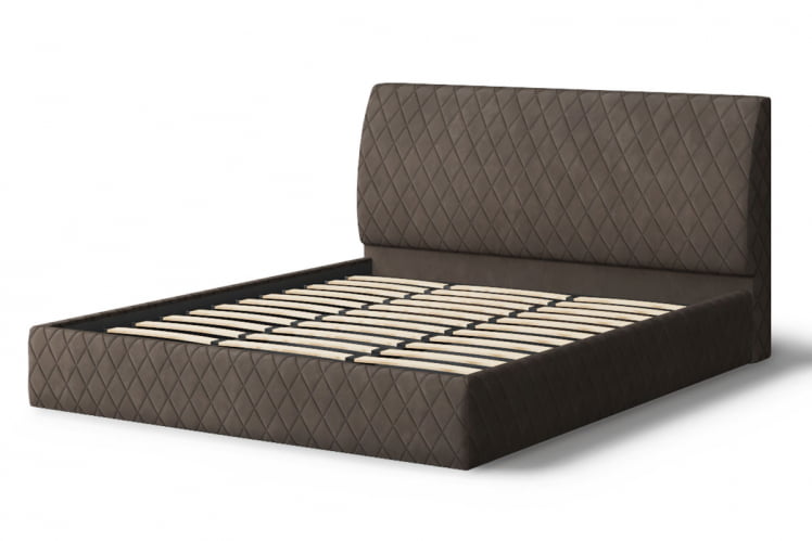 Кровать Хилтон, 2000 x 1200 мм, коричневый_1
