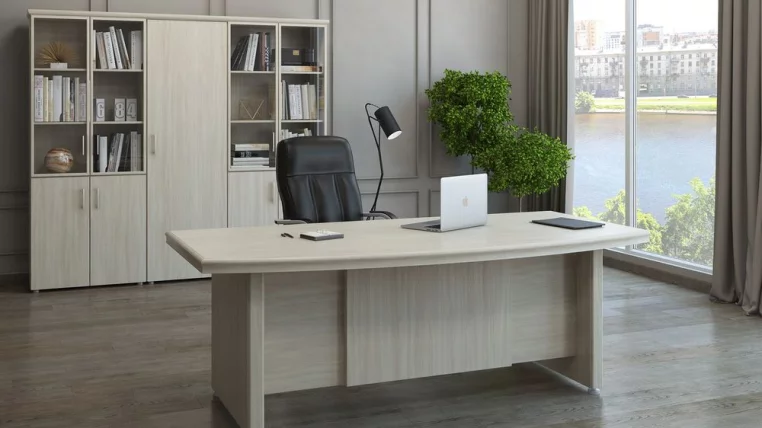 Комплект мебели для кабинета руководителя Boston 04 Ясень_0