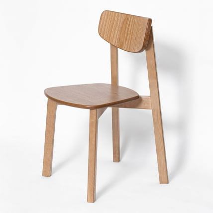 Стул с жестким сиденьем Вега Дуб золотой_0