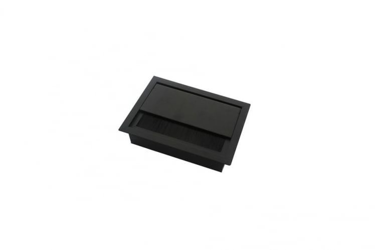 Лючок прямоугольный, металлический CBM33622004 Черный_0