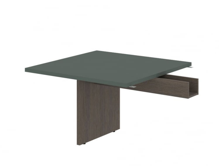 Стол для заседаний приставной VELION VFCT 1212.1 Нефрит Дуб Сильвер_0