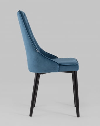 Стул Версаль велюр Пыльно-синий_2