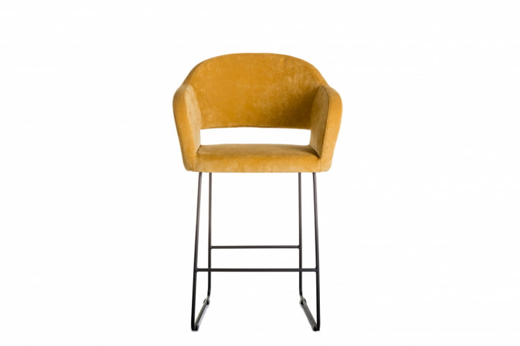 Стул полубарный Oscar ПБ Желт/Линк_3