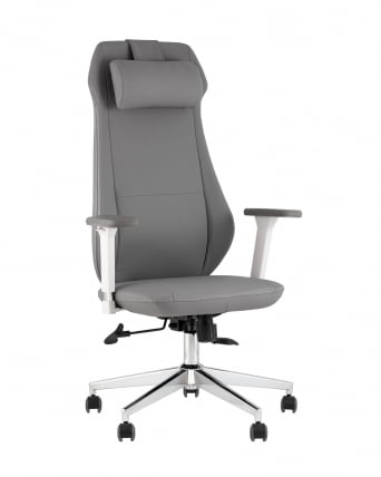 Кресло руководителя ТопЧаирс Тропхей серый / TopChairs Trophey_1