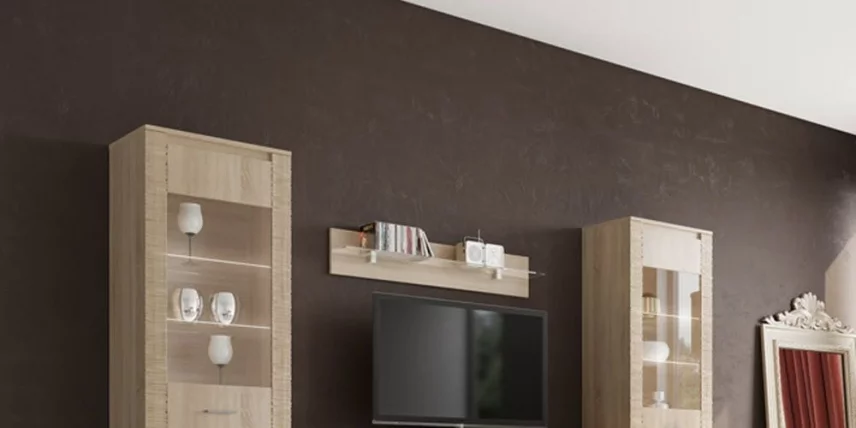 Полка Элана (П) Дуб сонома_1