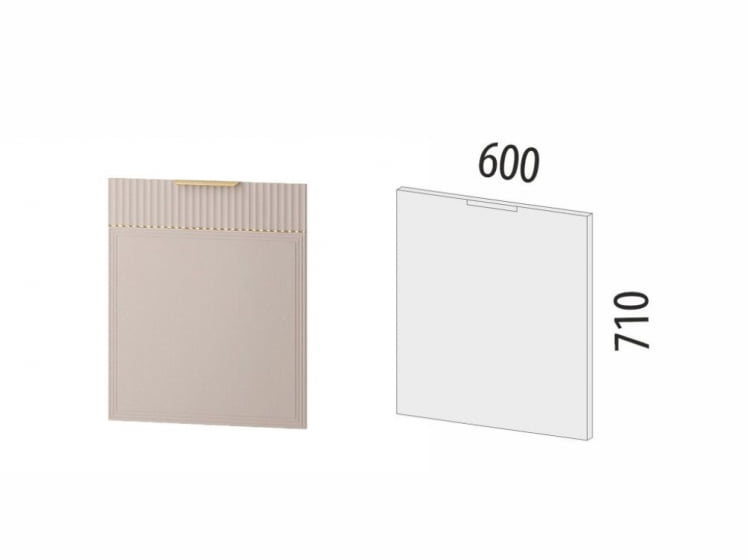 Панель для посудомоечной машины Флоренция 107.69_5