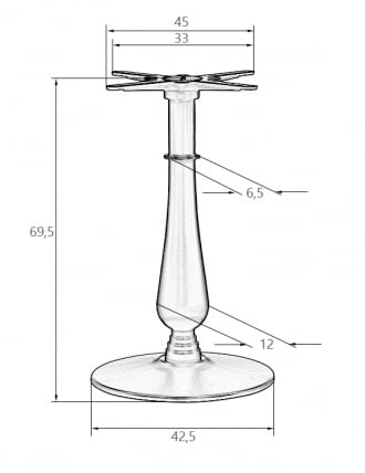 Подстолье обеденное DOBRIN ROLAND_1