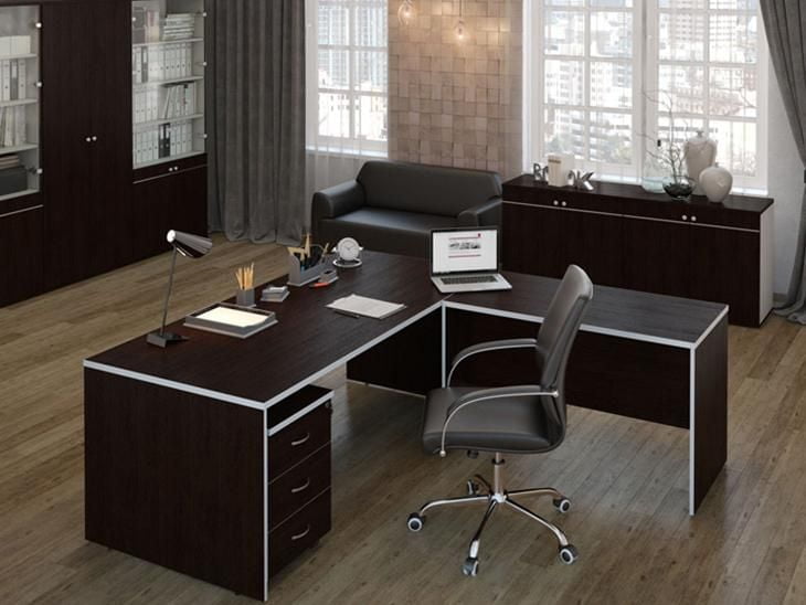 Стол письменный SWF27410101 Темный дуб_3