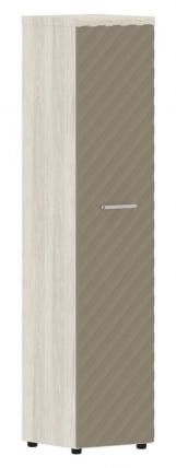 Шкаф колонка с глухой дверью и топом Torr LUX TLHC 42.1 Сосна Эдмонд Капучино_0