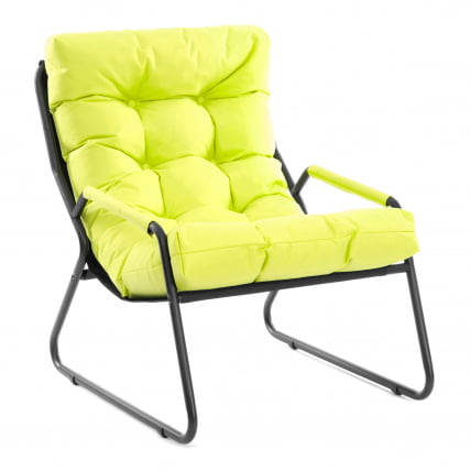 Кресло Ergo/Эрго К рогожка с водоотталкивающей пропиткой, Лайм_0