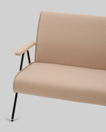 Диван Эндино Д рогожка бежевый_7