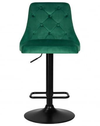 Стул барный JOSEPH BLACK (зеленый велюр (MJ9-88))_5