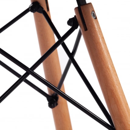 Стул STUTTGART (mod. 74) / 1 шт. в упаковке экокожа/дерево береза/металл, 50 х 47 х 73 см, античный коричневый RH02-13/натуральный_8