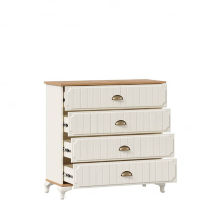 Комод Вилладжио ЛД 680.140.000 Алебастр/Дуб золотой_3