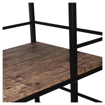 Стол на металлокаркасе BRABIX LOFT CD-005 Мореный дуб_3