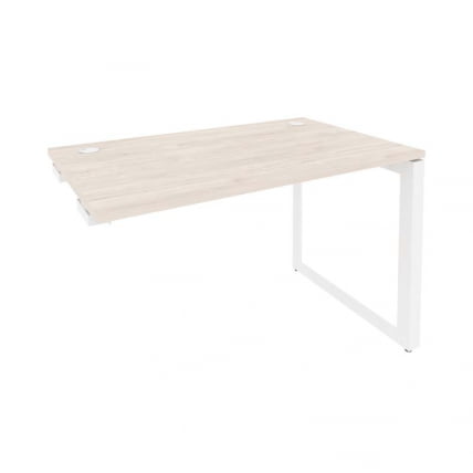 Стол-приставка на О-образном м/к к опорным элементам ONIX O.MO-SPR-2.7 Денвер Светлый/Белый_0