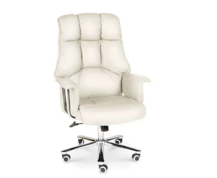 Кресло офисное Президент H-1133-70-5 leather Слоновая кость_0