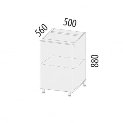 Напольный шкаф (лев/прав) Бостон 104.61_4