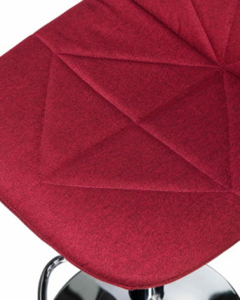 Стул барный DOBRIN DINA (бордовый) 2 шт_6