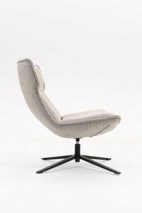 Кресло лаунж Свай светло-серый / Sway_3