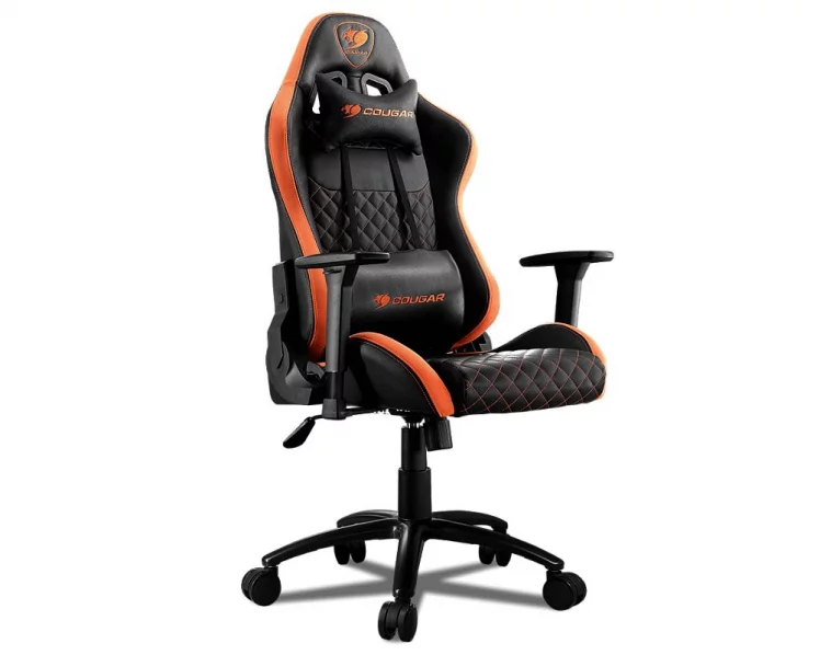 Кресло геймерское COUGAR RAMPART Black-Orange_0