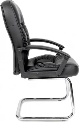 Кресло для посетителя CHAIRMAN 418V PVC Черный_2