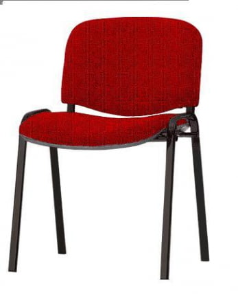 Стул ZP_UP_EChair Rio ИЗО чёрн ткань красная 550721_2