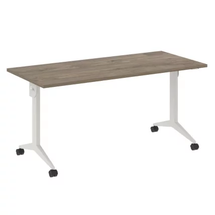 Стол складной мобильный X-Pull X.M-4.7 Тиквуд Темный/Белый_0