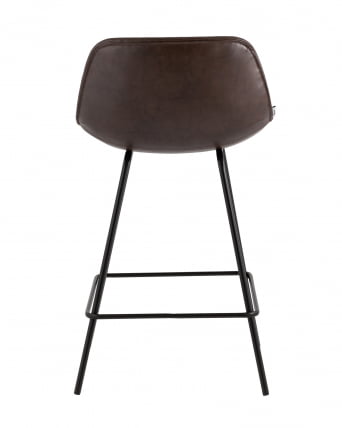 Стул полубарный Деймон (ПБ) экокожа Коричневый_3