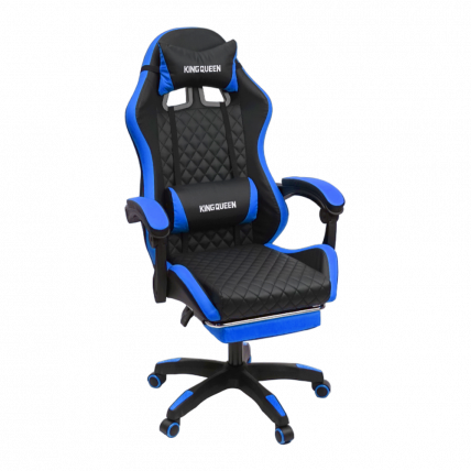 Кресло 892-1 цвет черный/синий с массажем 892-1-black-blue-mass_0