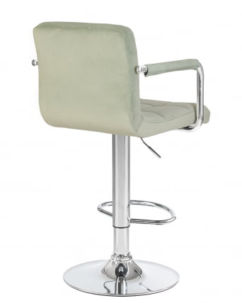 Стул барный DOBRIN KRUGER ARM Мятный велюр MJ9-87_3