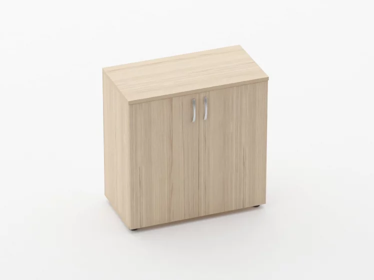 Шкаф низкий закрытый Glassy 6.08.131 Бук светлый_0