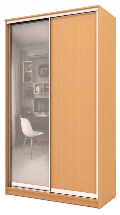 Шкаф-купе Хит-24-12-15 Бук бавария светлый_0