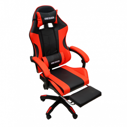 Кресло 840-1 KINGQUEEN, цвет черный/красный, 840-1-black-red_6