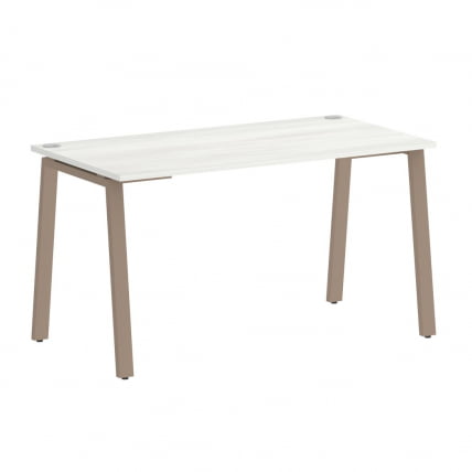 Стол письменный HOME OFFICE VR.SP-3-138.A Снежная Платина/Мокко металл_0