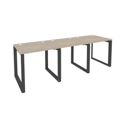 Рабочая станция на О-образном м/к ONIX O.MO-RS-3.0.7 Дуб Аттик/Антрацит_0