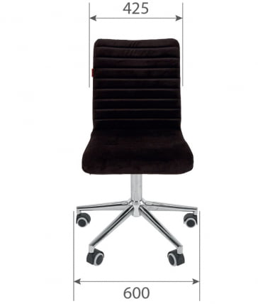 Кресло для оператора CHAIRMAN 020 ткань T-75 Бирюзовый_3