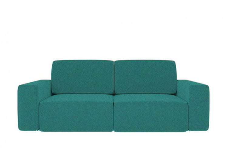 Диван прямой Сунндал (Berhouse) Цвет фасада: Азур рогожка; Тип: Прямой; Материал фасада: Микророгожка_0