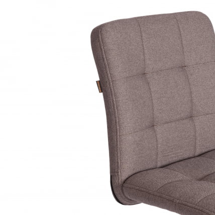 Кресло FIESTA ткань рогожка Nice, мокко (серо-бежевая)_7