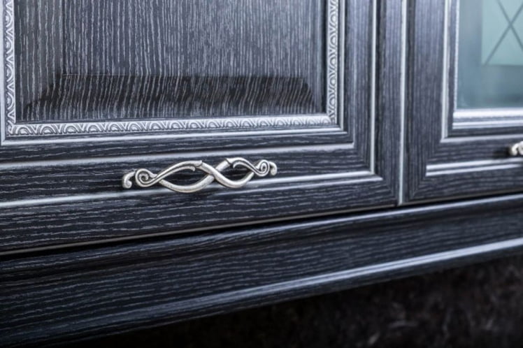 Кухонный гарнитур Италия №08 Черный Дуб темный_4